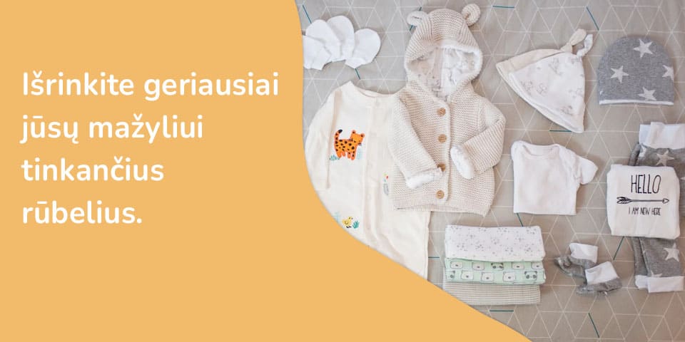 Kūdikių drabužių dydžių lentelė padės tėvams lengviau išrinkti tinkamus rūbelius savo mažyliams. Tinkami kūdikių rūbelių dydžiai suteiks nuolatinį komforto ir saugumo jausmą jūsų mažyliui.